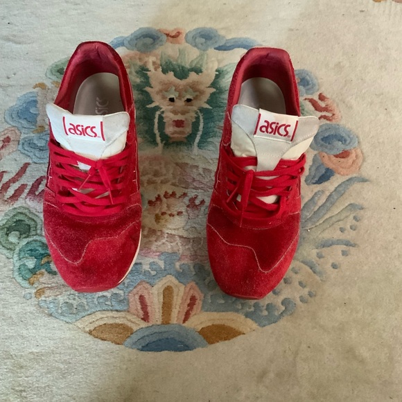 ASICS GEL Respector Red 4th of July Athletic Sneakers H6U3L Mens Size 11.5 - Picture 11 of 11